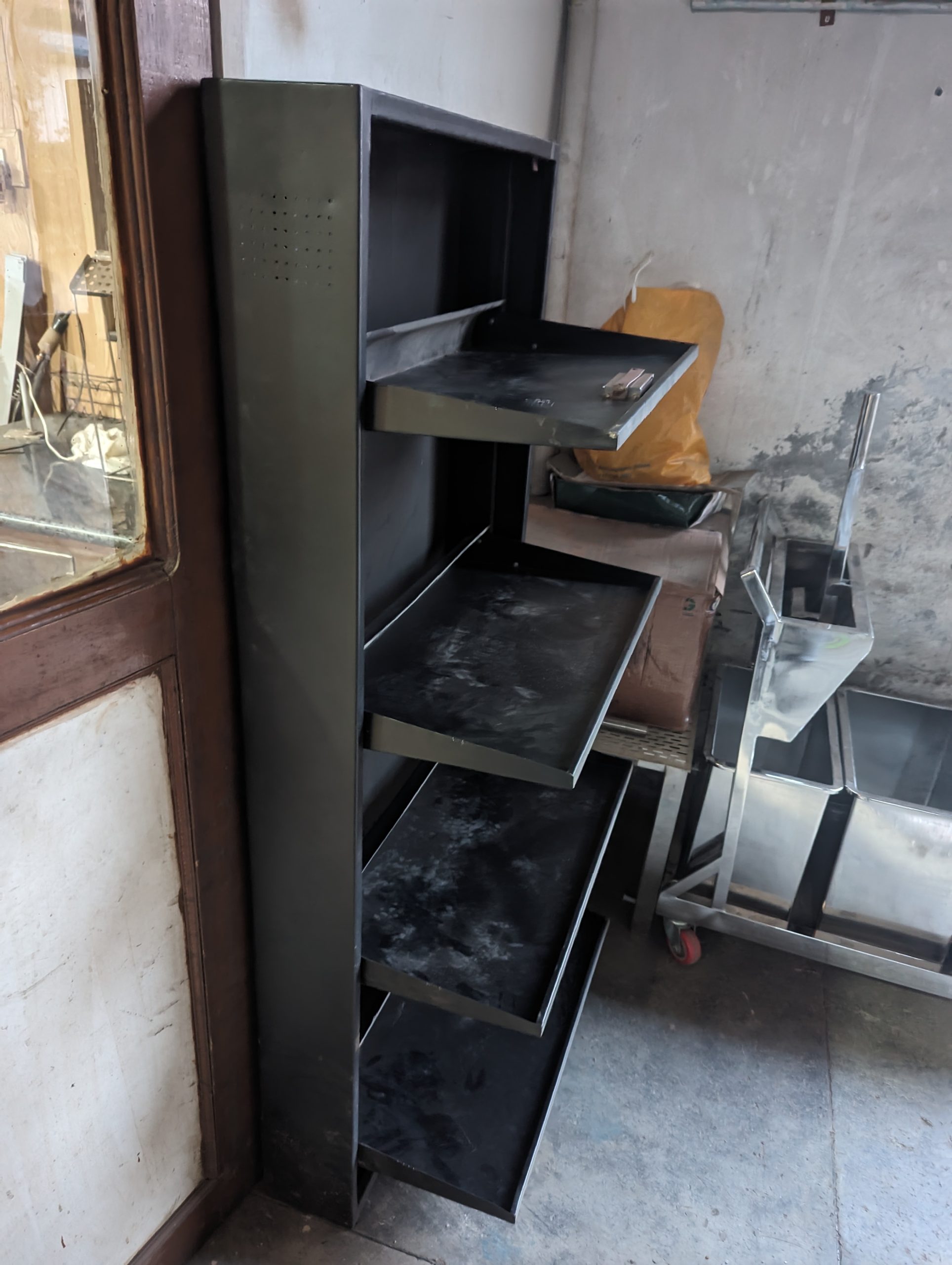 SS Shoe Rack cabinet