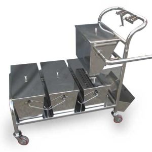 SS Mopping trolley